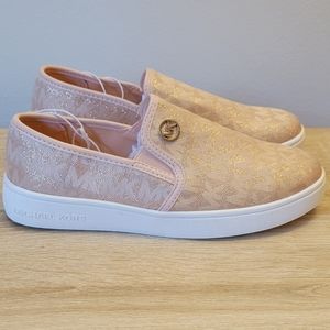 Girls Michael Kors Slip On Sneakers